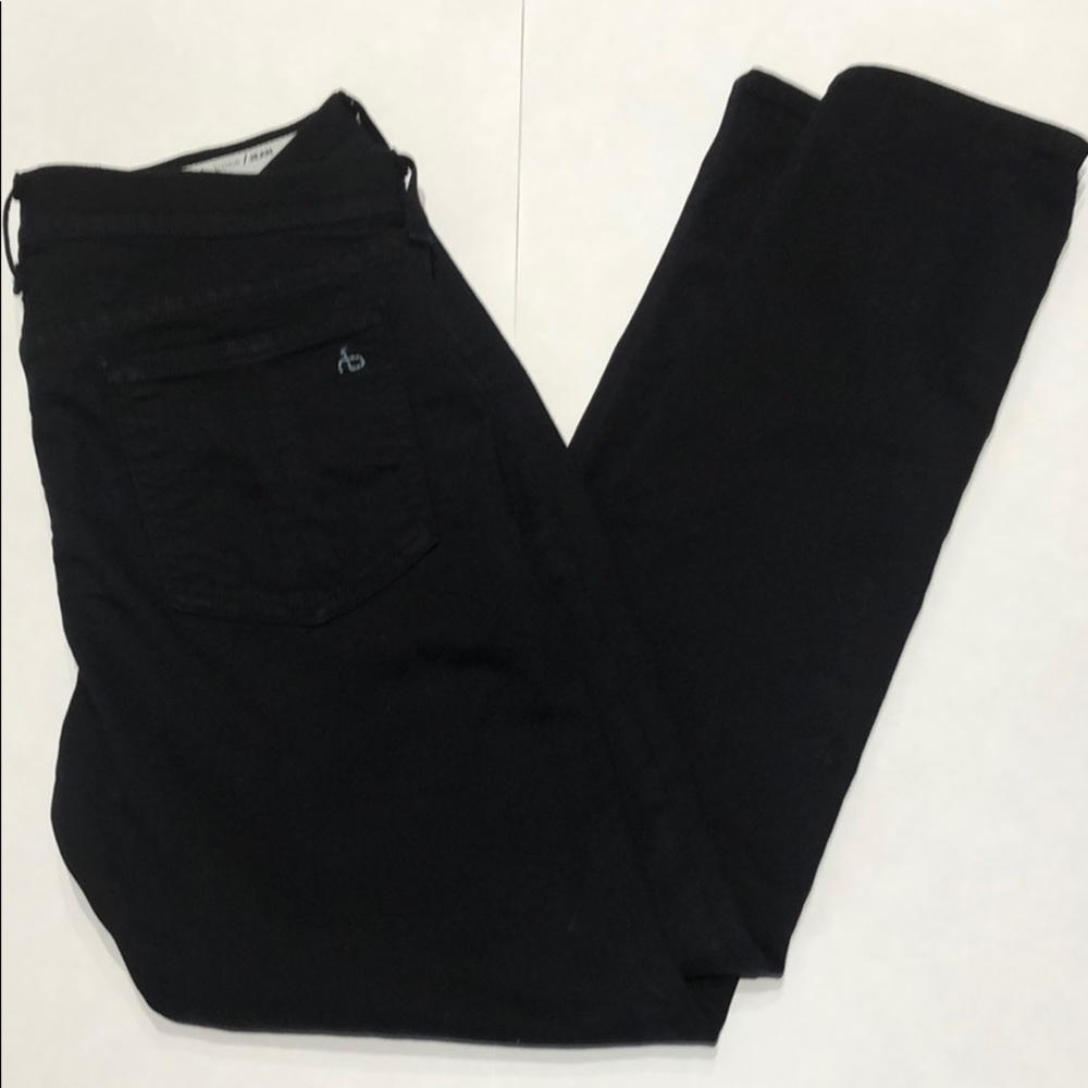 Rag & Bone Black Capri Jeans